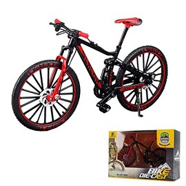 EIMZU Mini Mountain Bike Toy 1:10 Simulated Bike Model Bicycle Model Alloy Finger Mountain Bike Model Ornaments