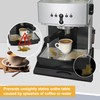 MinBoo Bamboo Appliance Slider,Sliding Tray for Coffee Maker, Kitchen Countertop