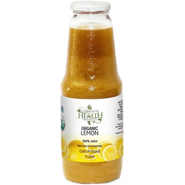 Complete Health Organic Lemon 100% Juice 1L