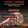 ThermoPro TempSpike 500 ft Wireless Meat Thermometer Digital, Bluetooth Meat