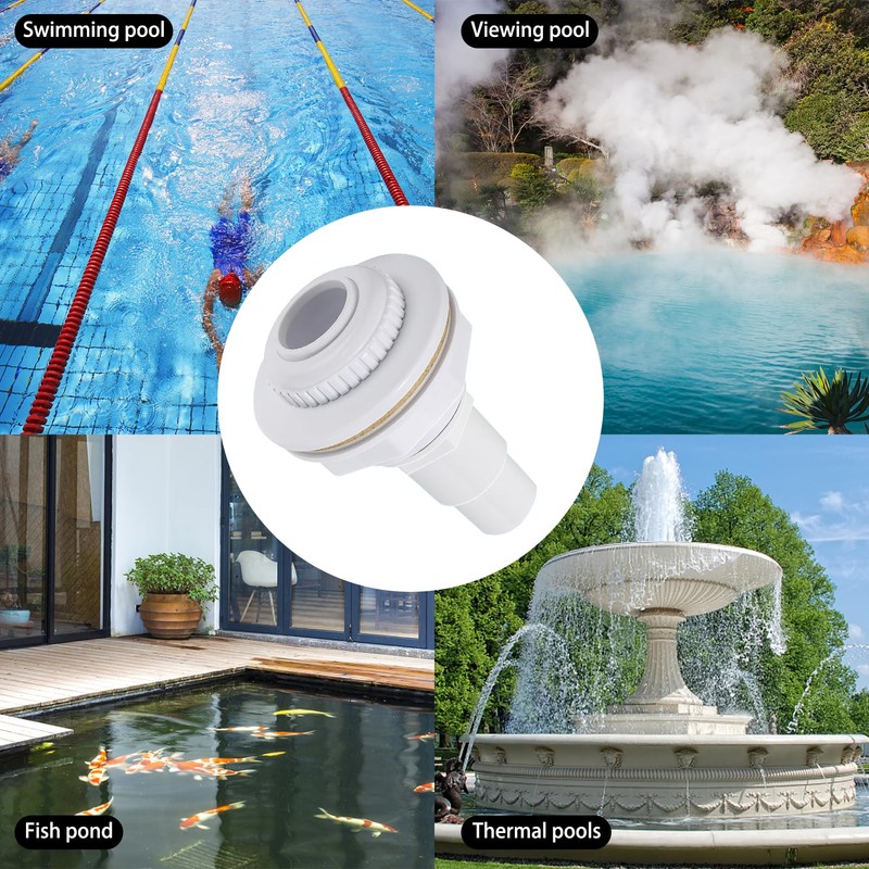 UTEFIF Pool Inlet Nozzle, Inlet Nozzle for Steel Wall Pools,
