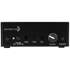 Dayton Audio DA30 2 x 15W Class D Bridgeable Mini Amplifier
