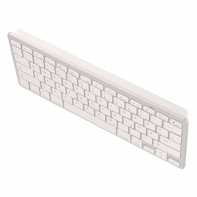 Wireless Keyboard Portable Universal Slim Silent Wireless Bluetooth German Keyboard
