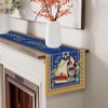 Happy Passover Table Runner Star of David Pesach Jewish Decorations