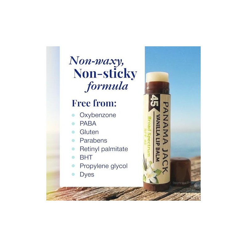 Panama Jack Bálsamo Labial Protector Solar - Spf 45, Paquete