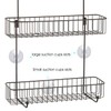 TUPARKA 16PCS Bathroom Shower Caddy Connectors Suction Cups
