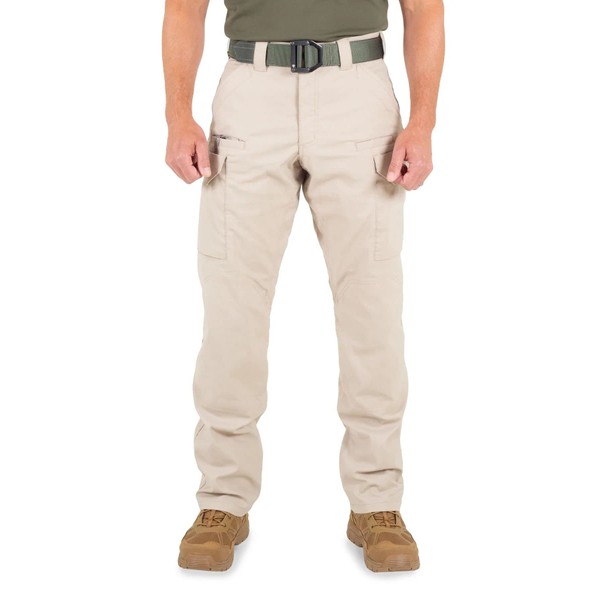 First Tactical 114011-055-36-32 Men's V2 Tactical Pant Khaki 36
