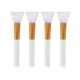 4 Brochas de Silicn para Mascarillas Faciales - Suave, Precisa y Reutilizable  Aplica fcilmente barro, arcilla, gel y cremas sin desperdicio. Fcil de 