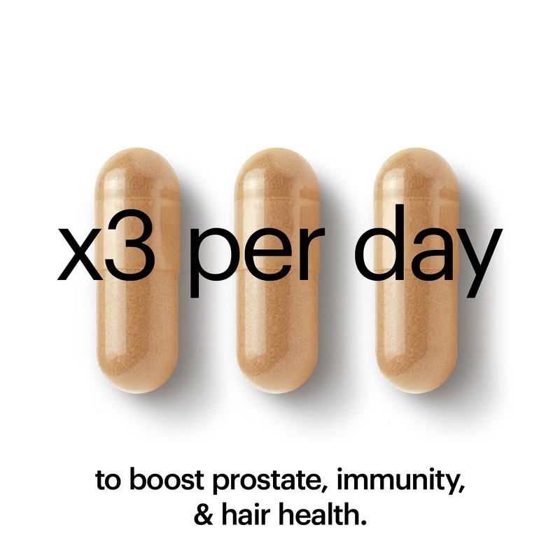 Wellthy His Daily Natural Multivitamin for Men, Premium Prostate Support