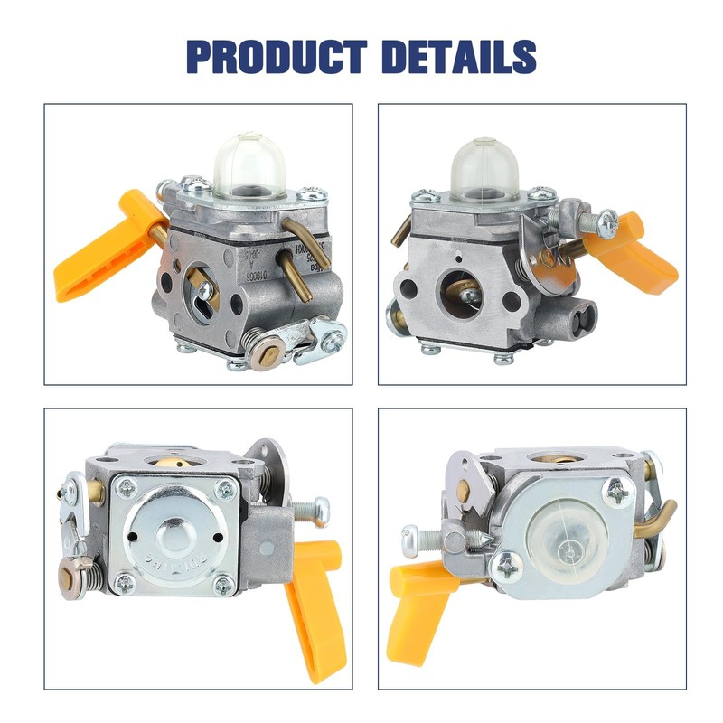 Powtol SS30 CS30 Carburetor fits Homelite Ryobi BC30 CS26 SS26