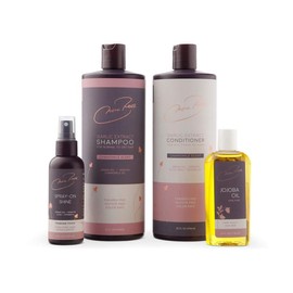 Purple Shampoo & Conditioner Hair Repair Treatment Kit® - For Strong Silky Healthy Shiny Renewed Hair - Size: 32oz