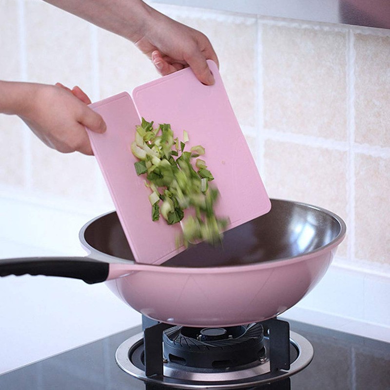 Cutting Board, Foldable Chopping Board Non-Slip Mincing Board Kitchen Accessories