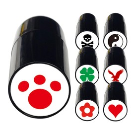 Golf Ball Stamp, 7 Pack Golf Stamps for Golf Balls, Reusable & Waterproof Golf Ball Stamper, Self-Inking Golfing Stamper, Golf Ball Marking Tool to Identify Golf Balls