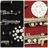 27 Pcs Clarinet Cork Replacement Kit with10 Pcs Clarinet Neck