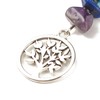 Crystal Keyring, 7 Chakra Healing Crystal Tree of Life Key