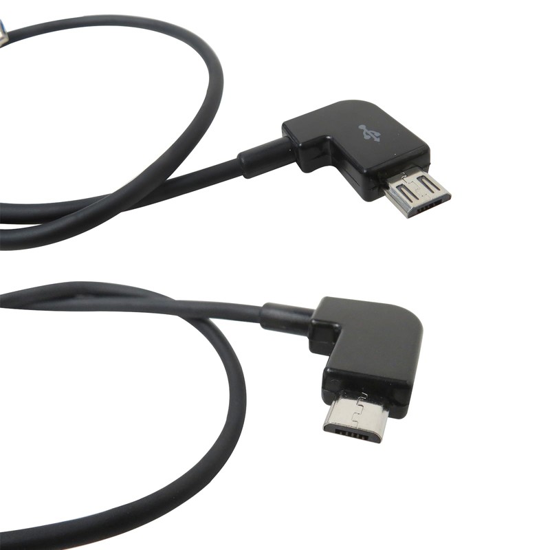 Latest New 2Pcs Remote Controller Micro-USB Charging Cable Cord for
