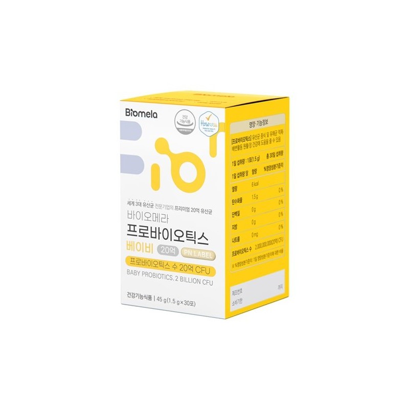 Biomera [바이오메라] 프로바이오틱스 베이비 (30포) 아기 유산균 비피더스 [Biomera] Probiotics