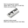 Odinest 2020 Series M5 T Slot Nuts Roll-in Spring Ball