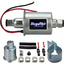 Megaflint E8012S Gas & Diesel 12V Universal Electric Fuel Pump 5-9 PSI FD0002 HEP-02A