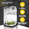 iPower 36"x36"x72" 3’x3’x6’ Mylar Hydroponic Water-Resistant Grow Tent with Observation