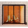 Fire Beauty Fireplace Screen, Wrought Iron Mesh, Baby Safe Spark