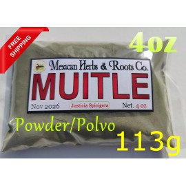 Mexican Herbs and Roots Muitle or muicle herbal tea 4oz muitle en polvo/powder muitle te herbal