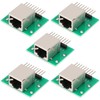 PENGLIN 5pcs RJ45 Connector Breakout Board 8-Pin Headers Network Port