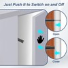 PATIKIL Magnetic Push Latch, 4pcs Push Open Door Latch Cabinet