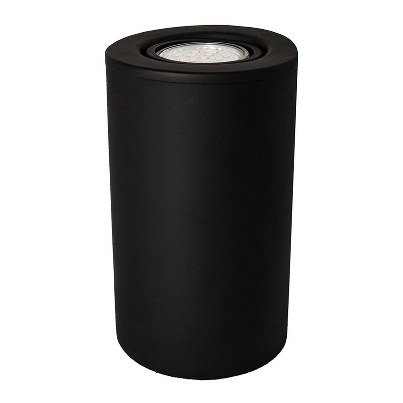 Happy Homewares Matt Black GU10 Floor or Table Lamp Uplighter
