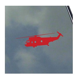 Sikorsky HH-52 Seaguard Pilot Vinyl Sticker Decal Crew USA Coast Guard Border Patrol