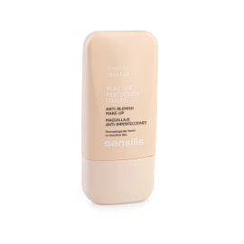 Sensilis Pure Age Perfection 8 Hour Long Lasting Blemishes, for Oily Skin and Acne, 01 Beige, 30ml