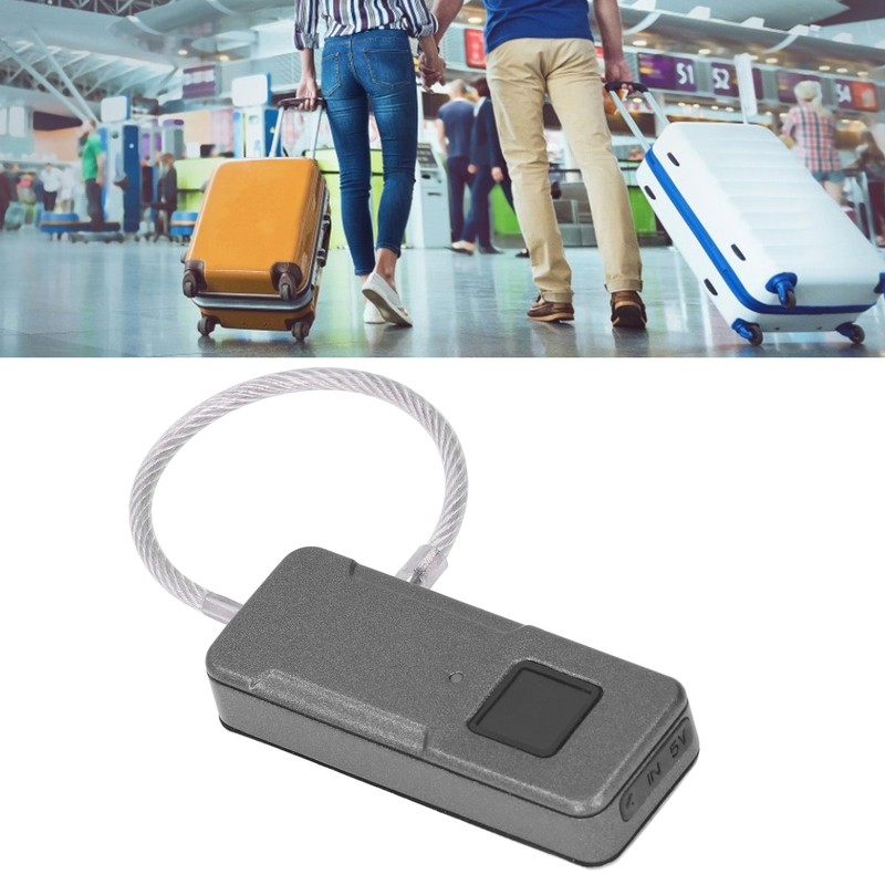 Fingerprint Padlock Fast Identification Safe Reliable 10 Fingerprints Low Power