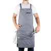 Hudson Durable Goods - Professional Grade Chef Apron for Kitchen,
