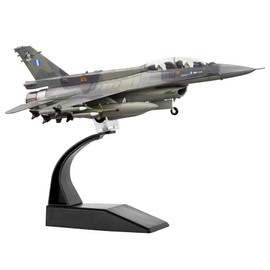 HANGHANG 1/72 F16D Fighter Jet Plane Model Metal Aircraft Model Military Airplane Model Diecast Plane Model for Collection or Gift