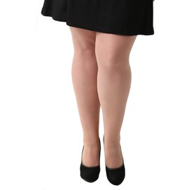 Donatella's Hosiery Plus Size 15 denier sheer tights - single pack XXXL (22-26)