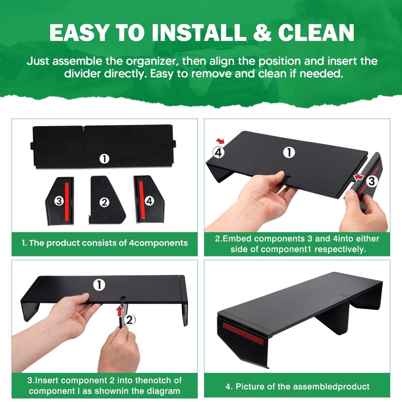 Karltys Glove Box Organizer for Chevy Equinox(LT/Active/RS) 2025 2026 Accessories