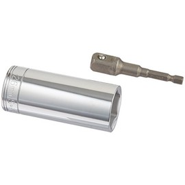 SK Professional Tools 40026 1/2 in. Drive 6-Point Metric Standard Chrome Socket – 26mm, Cold Forged Steel Socket with SuperKrome Finish, Made in USA