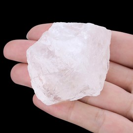 XIANNVXI Clear Quartz Raw Crystals, 1.8-2.2inch Healing Crystals Natural Rough Stones for Tumbling, Cabbing, Decoration, Polishing, Wire Wrapping & Energy Work