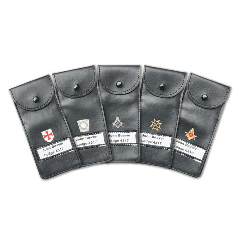 THE MASONIC COLLECTION - Breast Jewel Holder/Wallet - Comes in