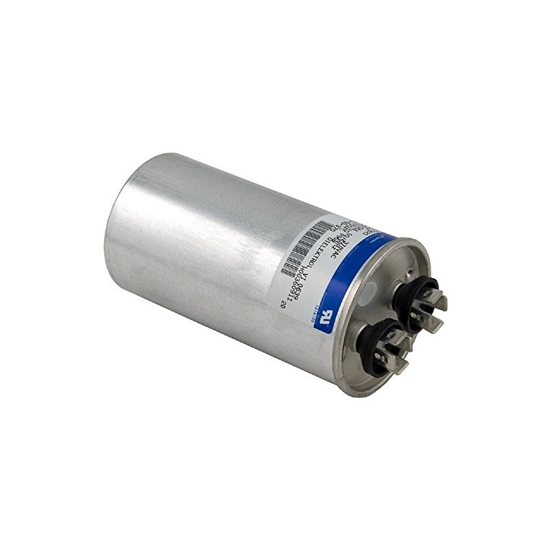 Run Capacitor 50 MFD, 370v, 2" x 3-3/4"