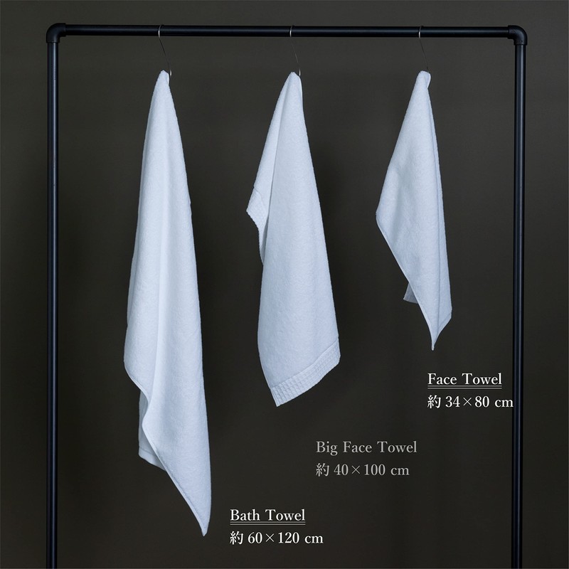 Towel Kenkyusho Toughness PRO #005 Face Towel, Dark Brown, Set