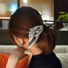 Burnaby vintage lettering art ribbon hairpin flat pin / 버나비