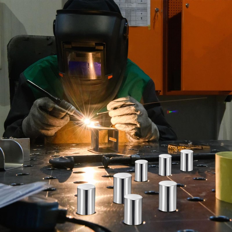 WUWEOT 10 Pack Welding Table Fixture Pin, Stop Alignment Accessories,