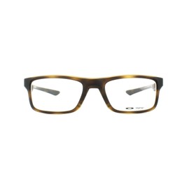 Oakley PLANK 2.0 OX8081-808104 Eyeglasses, Tortoise Brown Frame 49mm w/Clear Demo Lens