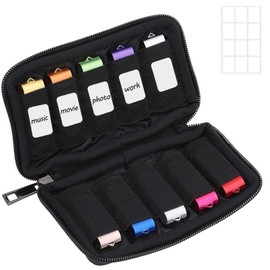 ABLAZE Bag Storage for USB Sticks Bag Storage Bag for 10 Pieces Memory Stick USB Stick Case