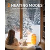 Space Heater, Portable Heater for Indoor Use, Small Electric Heaters