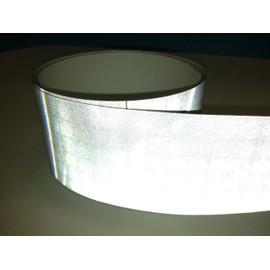 Reflexite M82 SOLAS Marine Prismatic Reflective Tape: 2 in. x 15 ft. (Silver-White)