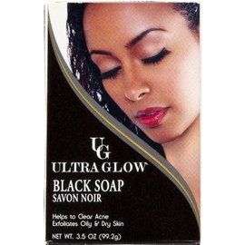 Ultra Glow Black Soap, 3.5 Oz