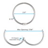 24 Pack Shower Curtain Rings, Rustproof Decorative Shower Curtain Hooks