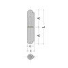 Gedotec Weld-On Hinge Garden Gate Gate Hinge for Welding |